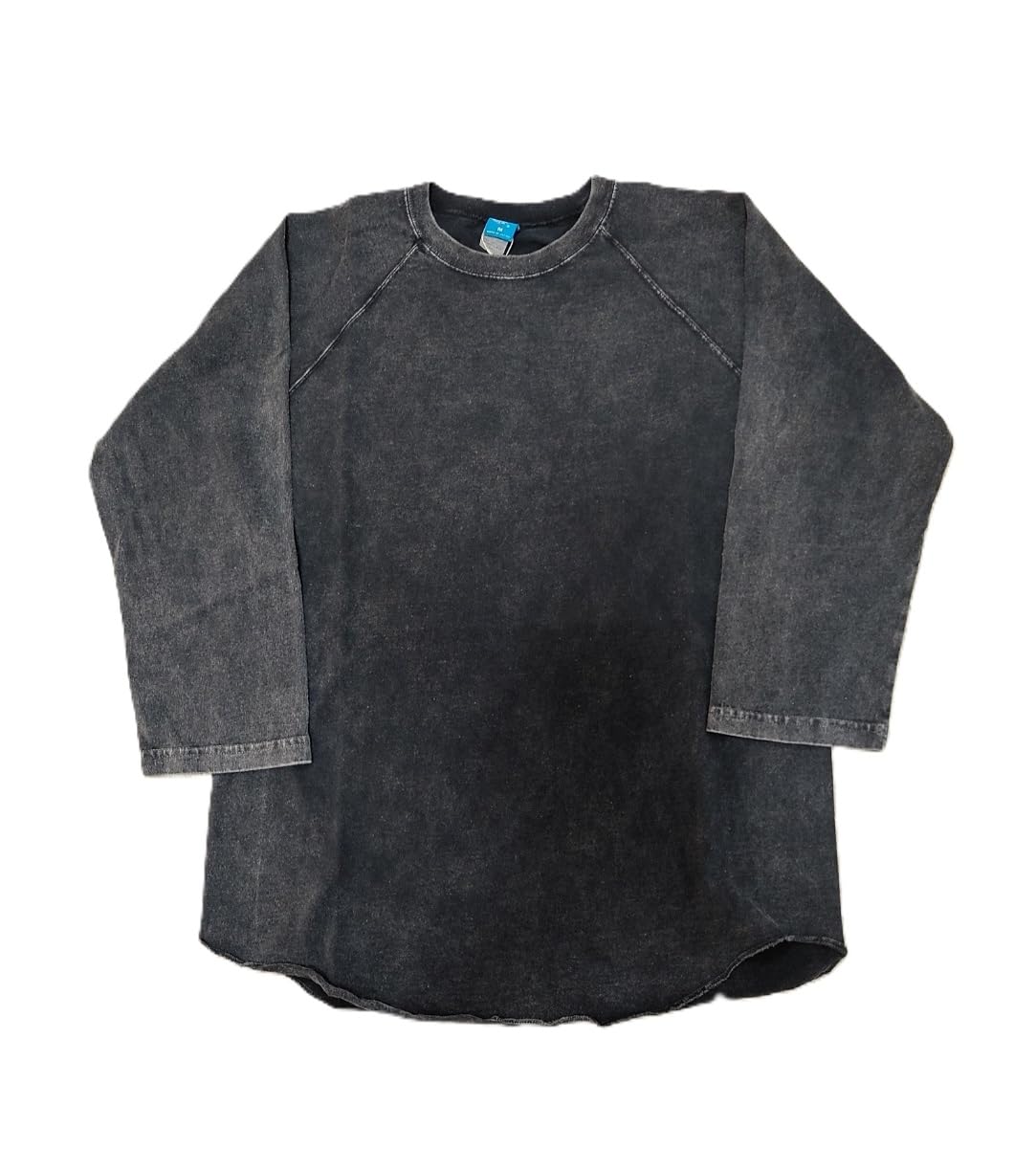 Amazon | [グッドオン] ベースボールTシャツ ブラック 黒 VINTAGE DYE